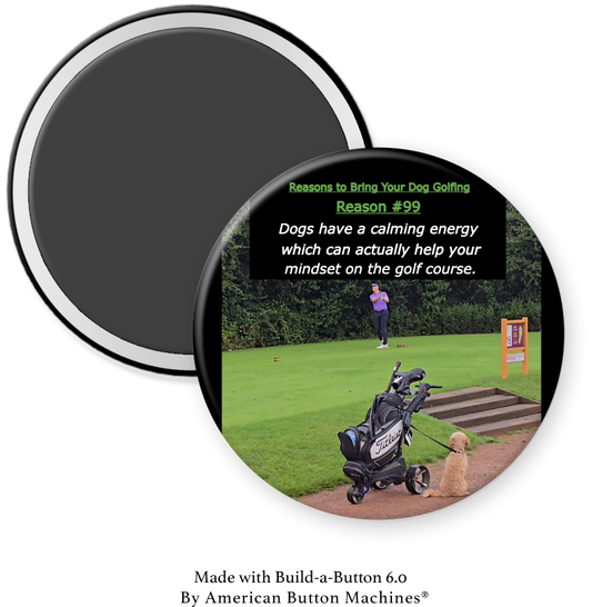 Rules of Golf #99: Reasons to Bring Your Dog Golfing - Magnets and Memories 