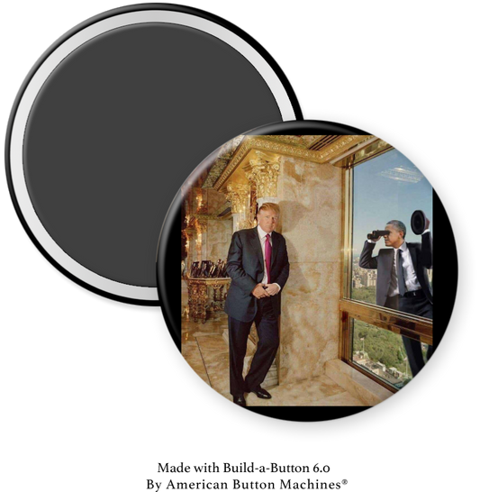 Obama Spying on Trump - Magnets and Memories 