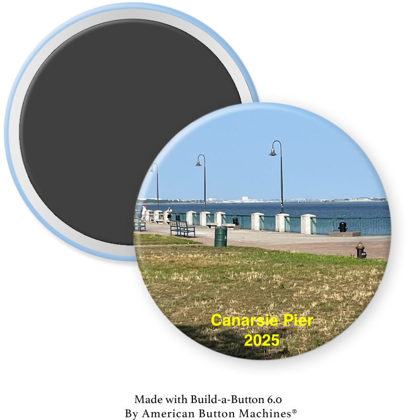 Canarsie Pier Fishing Area - Magnets and Memories 