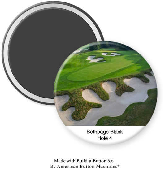 Bethpage Black,  Hole No. 4 - Magnets and Memories 