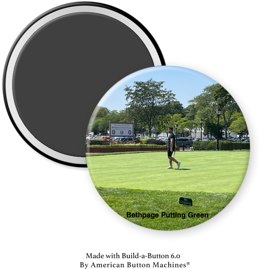 Putting Green at Bethpage State Park - Magnets and Memories 
