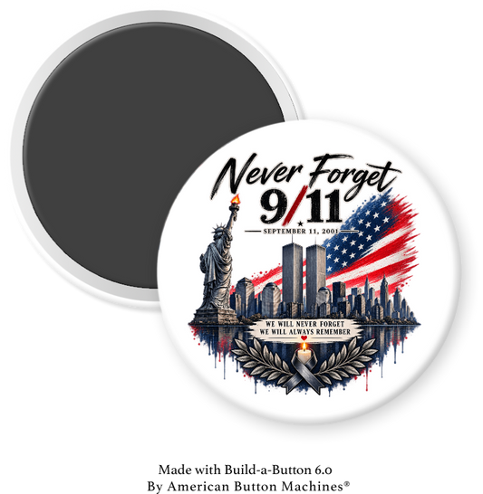 9/11 World Trade Center  and Statue of Liberty Never Forget