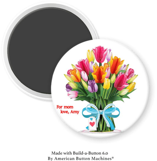 Flower Bouquet for Mom - Magnets and Memories