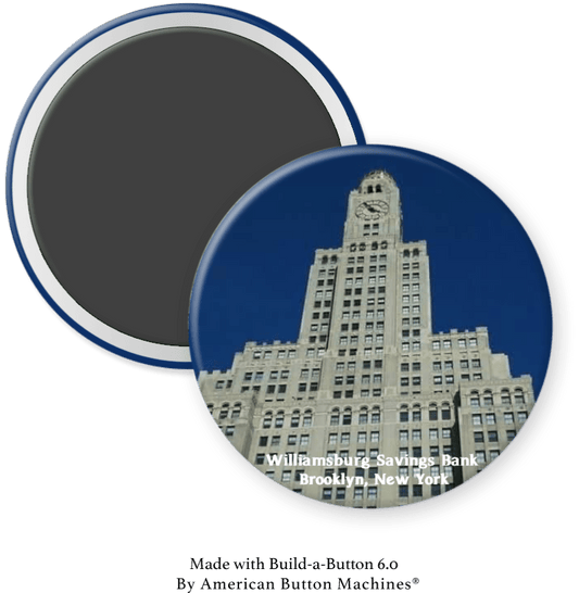 Williamsburg Savings Bank in Brooklyn - Magnets and Memories