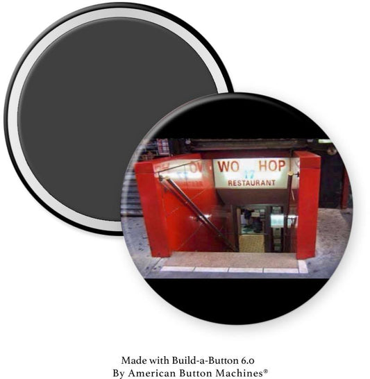 Wo Hop Restaurant Chinatown Magnet - Magnets and Memories