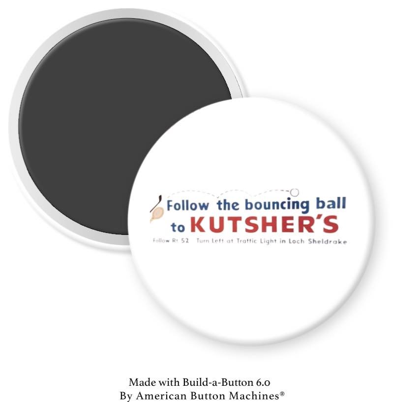 Follow the bouncing ball to Kutsher's Magnet - Magnets and Memories 