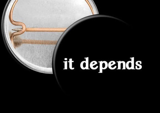 It Depends Pinback - Magnets and Memories 