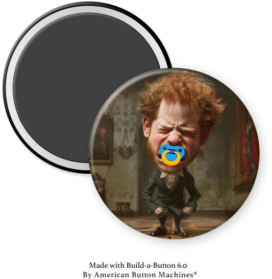 Baby Prince Harry Magnet - Magnets and Memories 