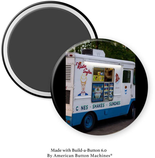 Mister Softee Ice Cream Truck Magnet - Magnets and Memories 