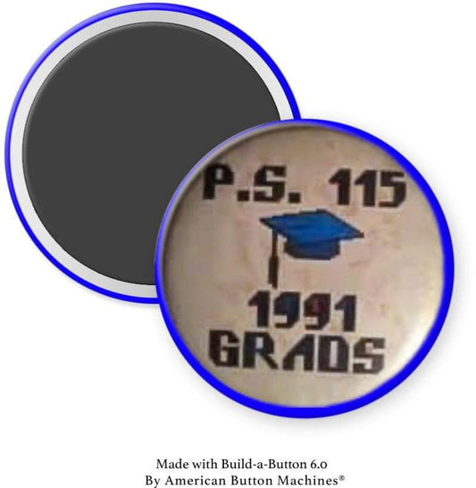 PS 115 1991 Grads Magnet - Magnets and Memories 