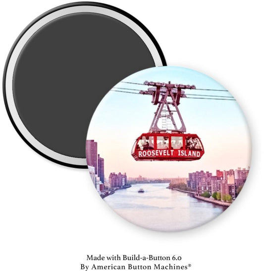 Roosevelt Island Gondola Magnet - Magnets and Memories 