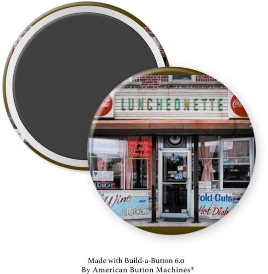 Random Luncheonette #2 Magnet - Magnets and Memories 