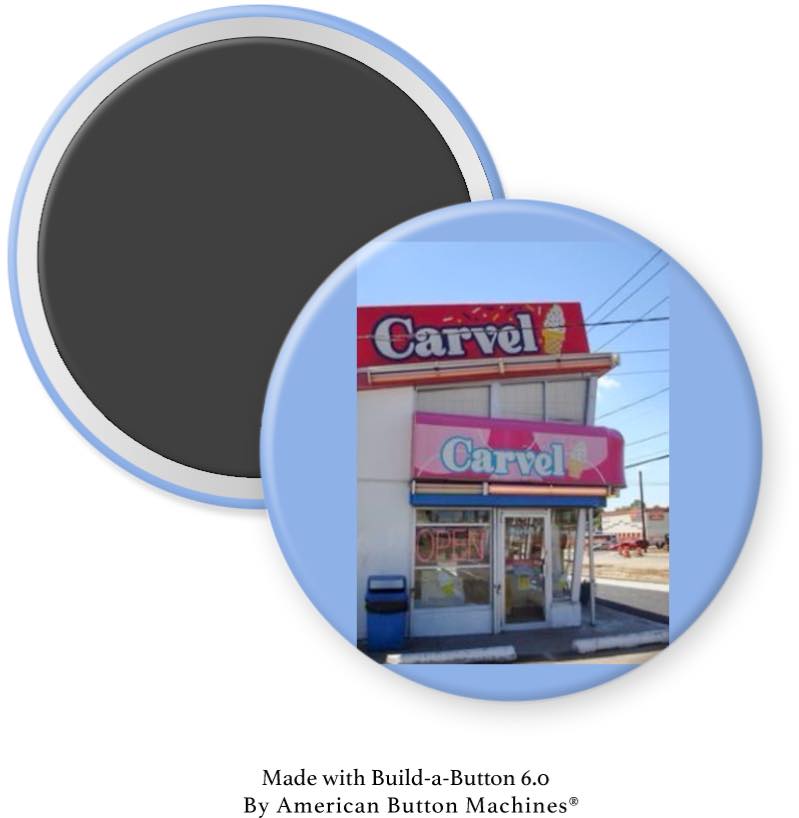 Carvel Ice Cream Side Magnet - Magnets and Memories