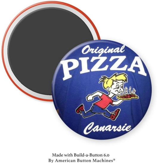 Original Pizza in Canarsie Shirt Magnet - Magnets and Memories 