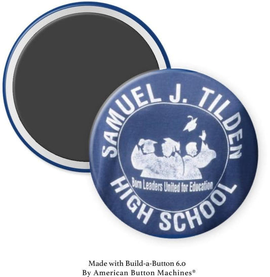 Samuel J. Tilden High School Logo Magnet - Magnets and Memories 