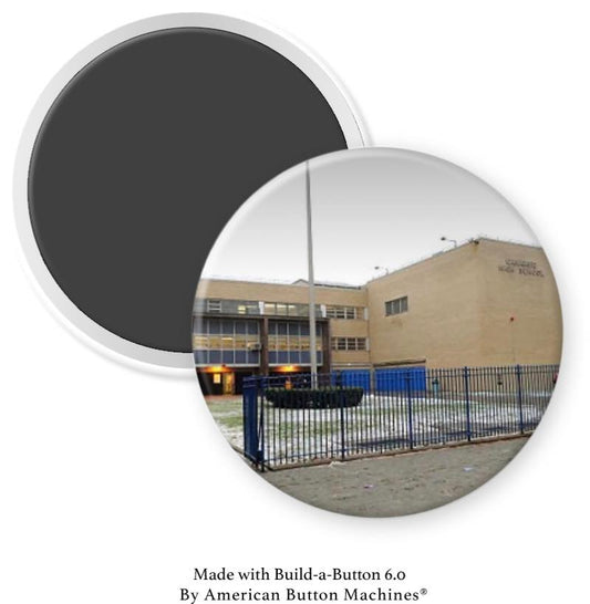 Canarsie High School Front Entrance Magnet - Magnets and Memories 