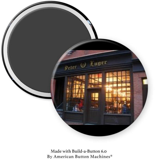 Peter Luger Front Entrance Magnet - Magnets and Memories 