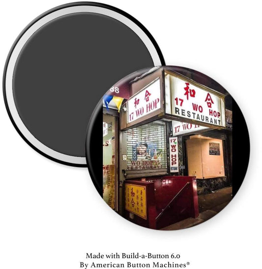 Wo Hop Restaurant in Chinatown Magnet - Magnets and Memories