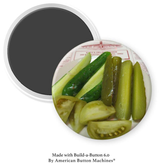Pickles and Cucumbers Magnet - Magnets and Memories 