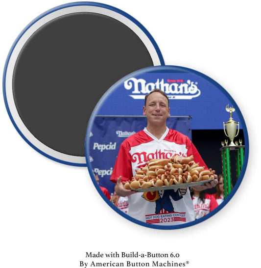 Nathan's Hot Dog Eating Contest 2023 Magnet - Magnets and Memories 