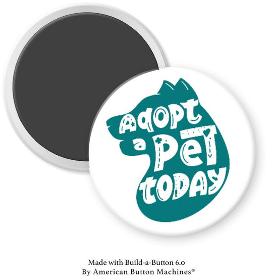 Adopt a Pet Today Magnet - Magnets and Memories 