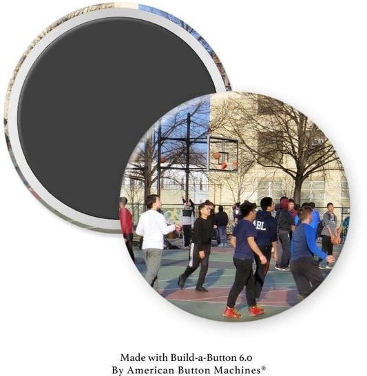 Basketball Court in Brooklyn Magnet - Magnets and Memories 