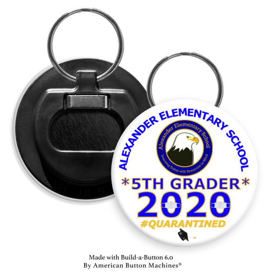 Alexander Elementary School xth Grader 202X Bottle Opener - Magnets and Memories 
