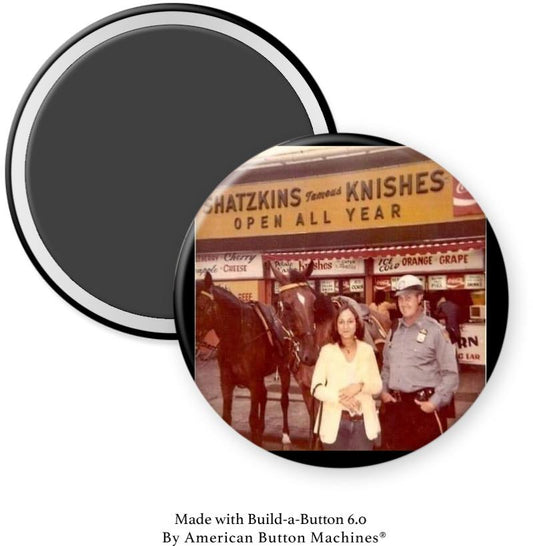 Shatzkins Famous Knishes Magnet - Magnets and Memories