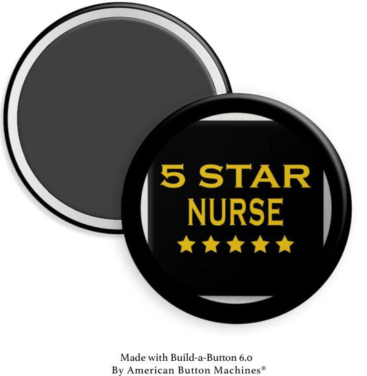 5 Star Nurse Magnet - Magnets and Memories 