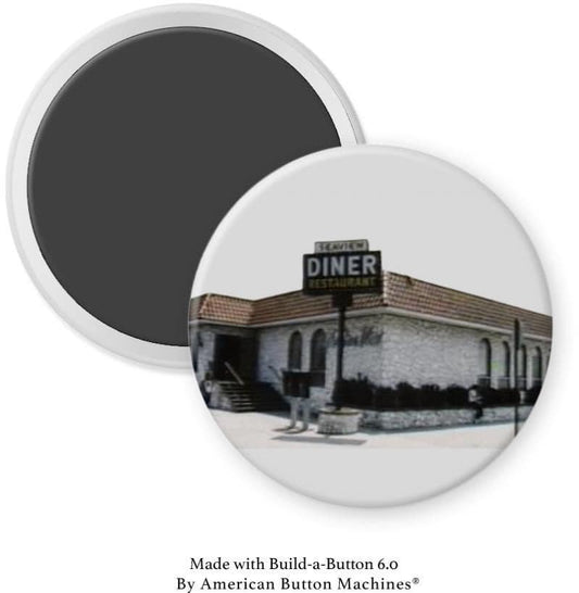 Seaview Diner Magnet - Magnets and Memories 