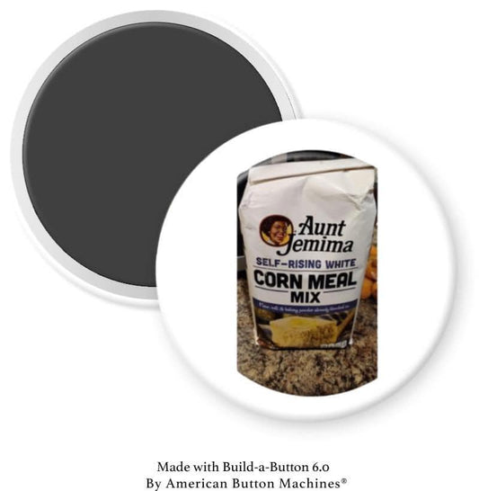 Aunt Jemima Corn Meal Mix Magnet - Magnets and Memories 