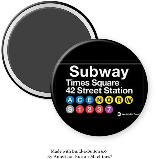 Coney Island Train Stop Magnet - Magnets and Memories 