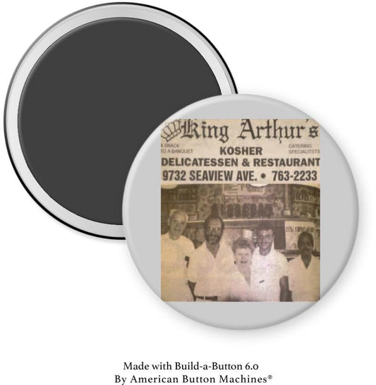 King Arthur's Kosher Delicatessen & Restaurant Magnet - Magnets and Memories