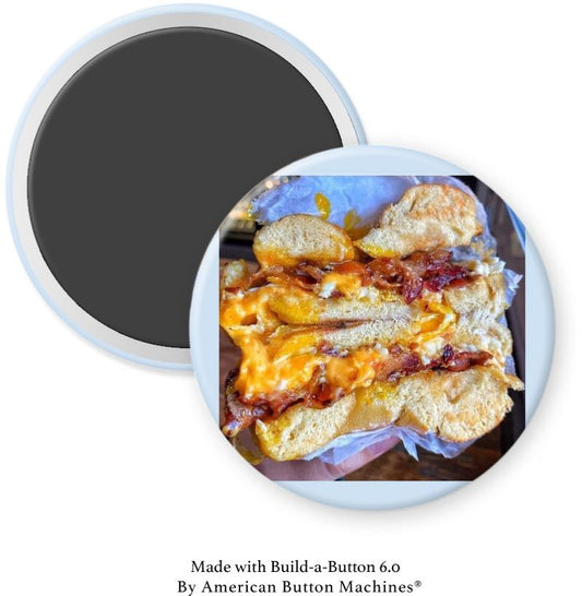 White Castle Cheeseburger Magnet - Magnets and Memories