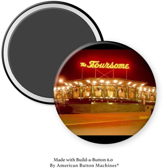 The Foursome Diner Magnet - Magnets and Memories