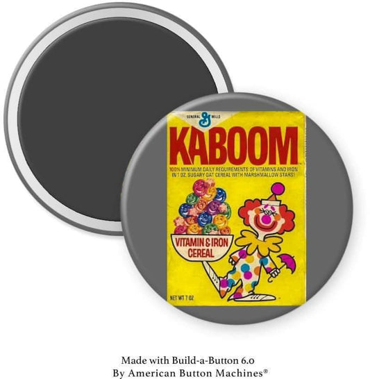 Kaboom Cereal Magnet - Magnets and Memories