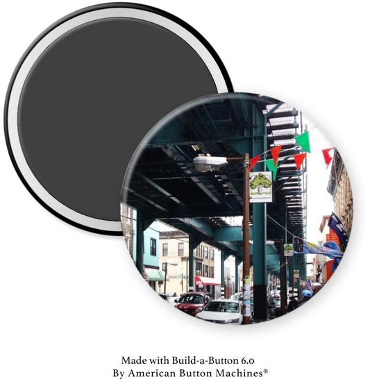 Bay Ridge Train Overpass Magnet - Magnets and Memories 