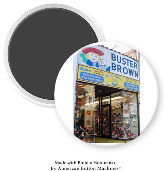 Buster Brown Shoes Magnet - Magnets and Memories 