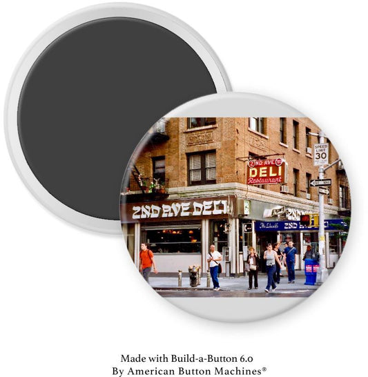 2nd Ave Deli NY Magnet - Magnets and Memories 