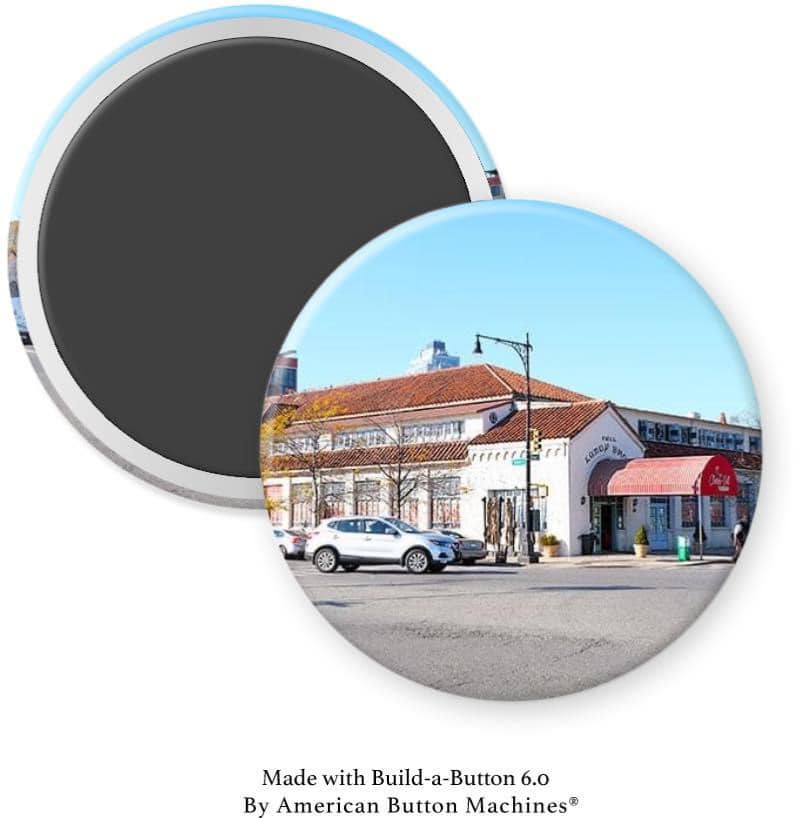 Lundys Restaurant Front Entrance Magnet - Magnets and Memories