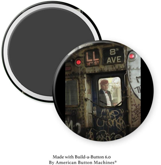 8th Avenue Train NY Magnet - Magnets and Memories 