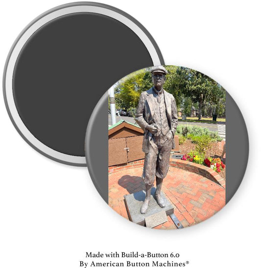 Donald Ross Statue Magnet - Magnets and Memories 
