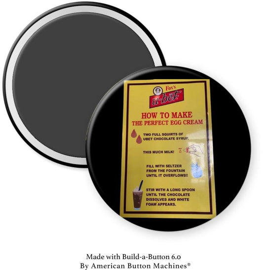 Fox's U - bet Egg Cream Recipe Magnet - Magnets and Memories