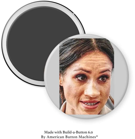 Meghan M Natural Face Closeup Magnet - Magnets and Memories 