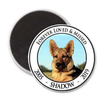 Forever Loved and Missed photo Magnet - Magnets and Memories 