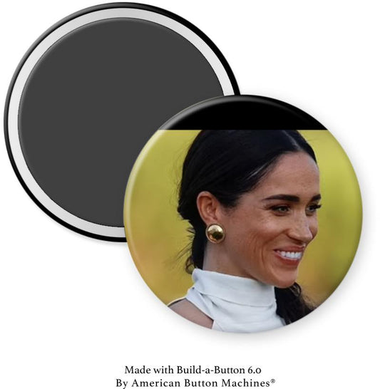 Meghan M Side Photo With New Large Teeth Magnet - Magnets and Memories 