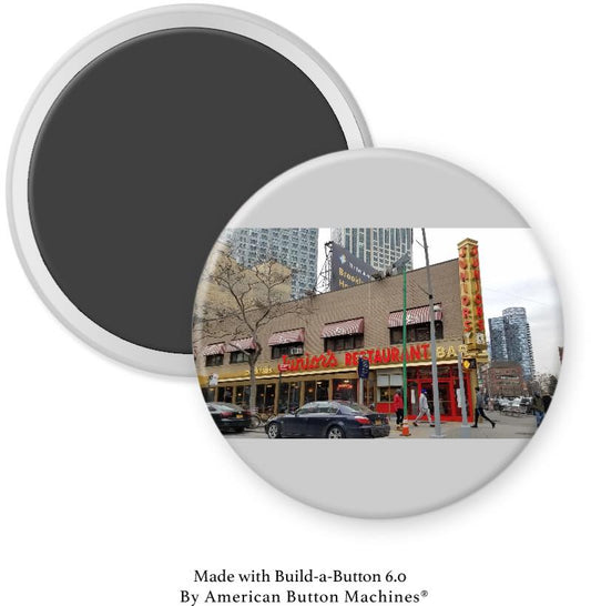 Junior's Restaurant on Corner Magnet - Magnets and Memories