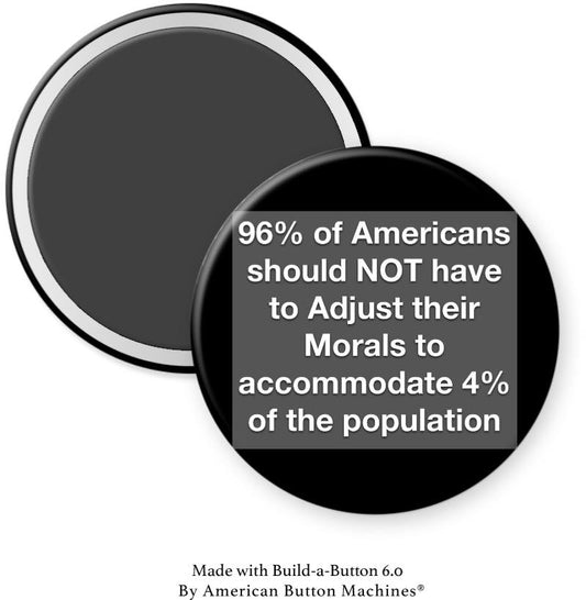 Americans Should Not Have to Adjust Morals … Magnet - Magnets and Memories