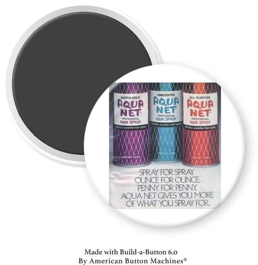 Aqua Net Hairspray - Magnets and Memories