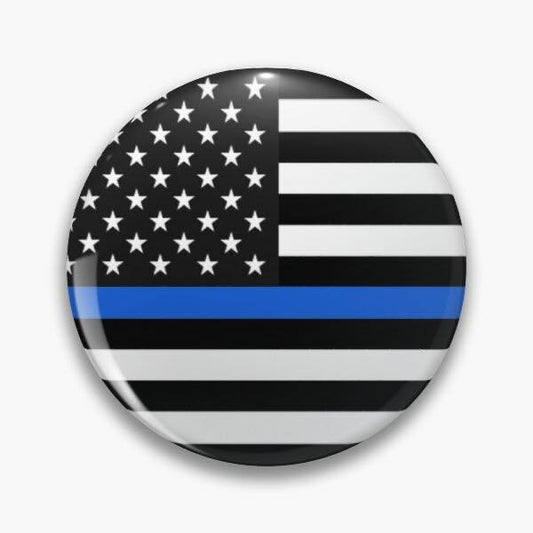 Blue Stripe USA Flag Magnet - Magnets and Memories